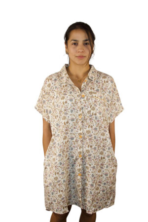 Cotton Half Sleeves Night Shirts